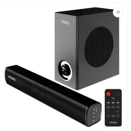 MarQ Thunder 60 60W 2.1 Channel Bluetooth Soundbar with Subwoofer
