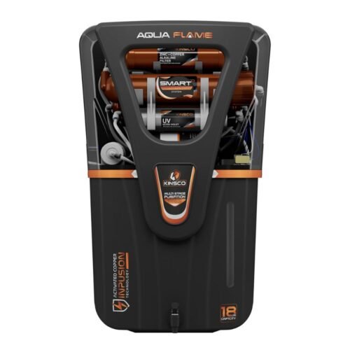 Kinsco Aqua Flame 18L copper RO UV UF water purifier black