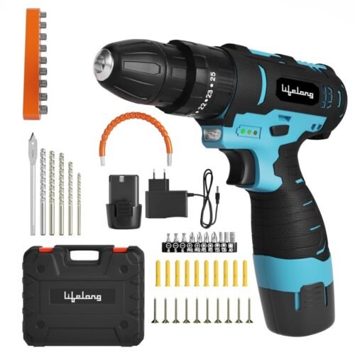 Lifelong 12V Cordless Drill Machine for Home Use