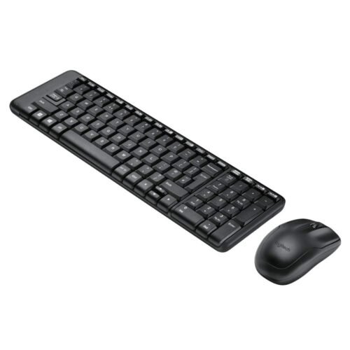 Logitech MK215 Wireless Keyboard and Mouse Combo Black