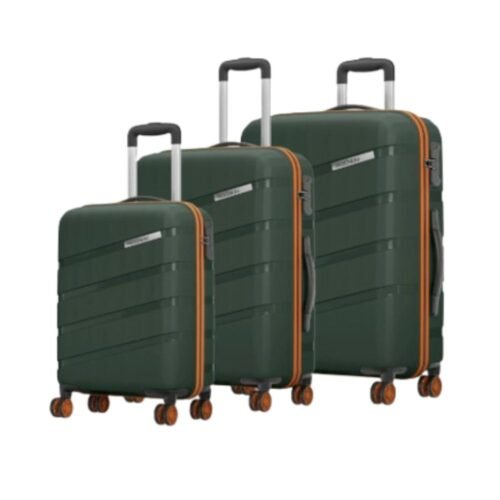 Magnum by Safari Evolix hard body luggage set of 3 with 8 wheels