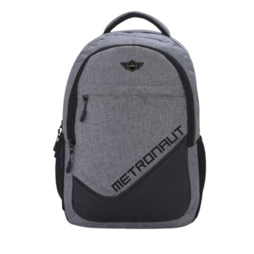 METRONAUT 30L khadi textured grey laptop backpack for 15.4 inch laptop