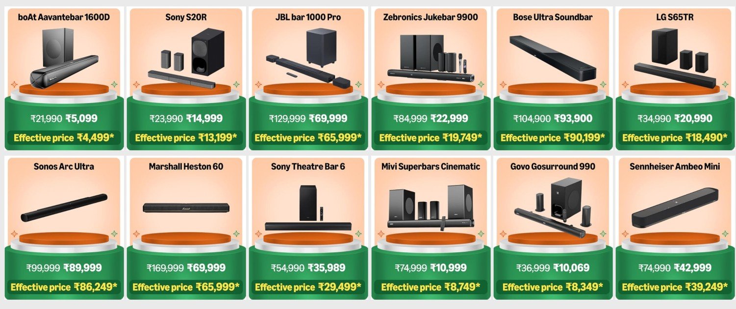 Soundbars and Speakers