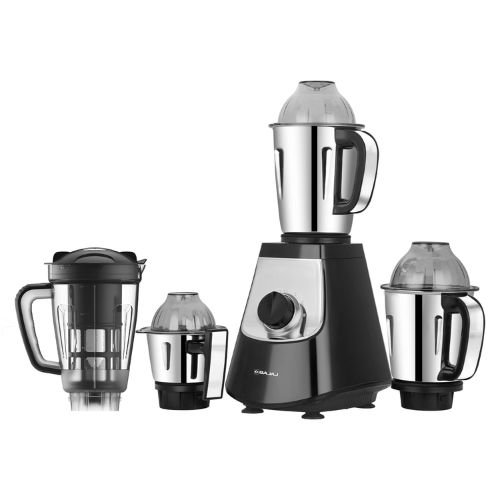 Bajaj Military Series Evoque 1000W Mixer Grinder with 4 Jars Jet Black