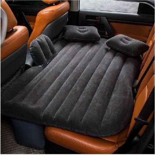 Car Travel Vehicle Inflatable Cushion Mattress with Two Air Pillows