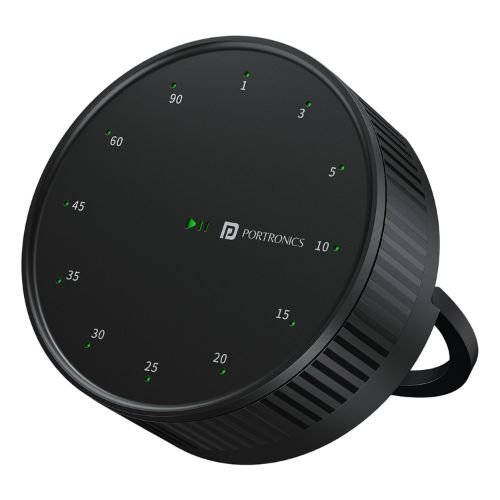 Portronics Tixie Rotational Countdown Timer with 12 Timing Gear & Magnetic Attachments