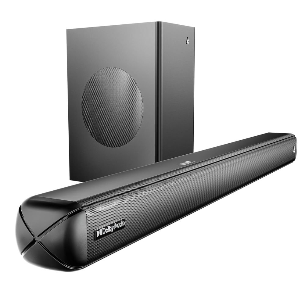 boAt Aavante 1600D 160W 2.1 Channel Dolby Audio Soundbar Black