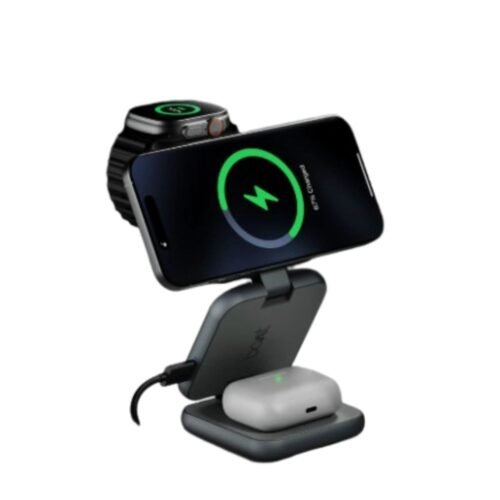 boAt FlexCharge 360 15W Qi Wireless Charging Pad Grey