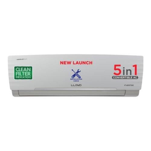 Lloyd 1.5 Ton 5 Star Inverter Split AC GLS18I5KWGGW White