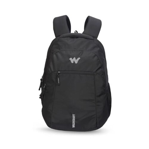 Wildcraft 28 litre water resistant laptop backpack black