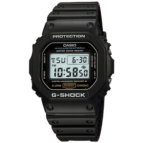 Casio G-Shock Digital Dial Black Resin Strap Men's Watch