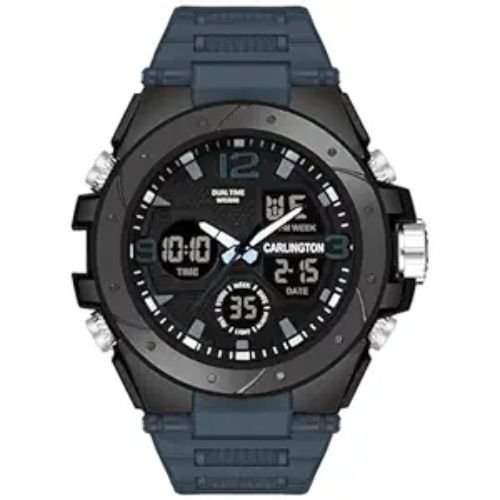 Carlington Endurance Series Analog-Digital Sports Watches for Men