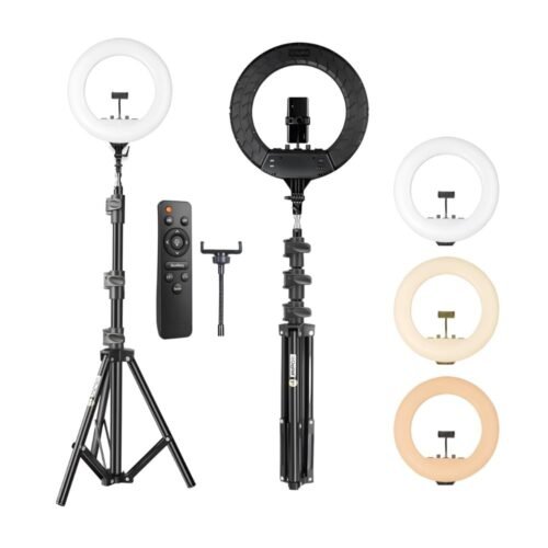 DIGITEK DRL 18RT C9 18 Inch LED Ring Light with Remote Control and 250cm Stand