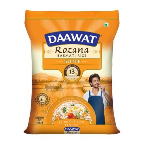 Daawat Rozana basmati rice 5kg pack