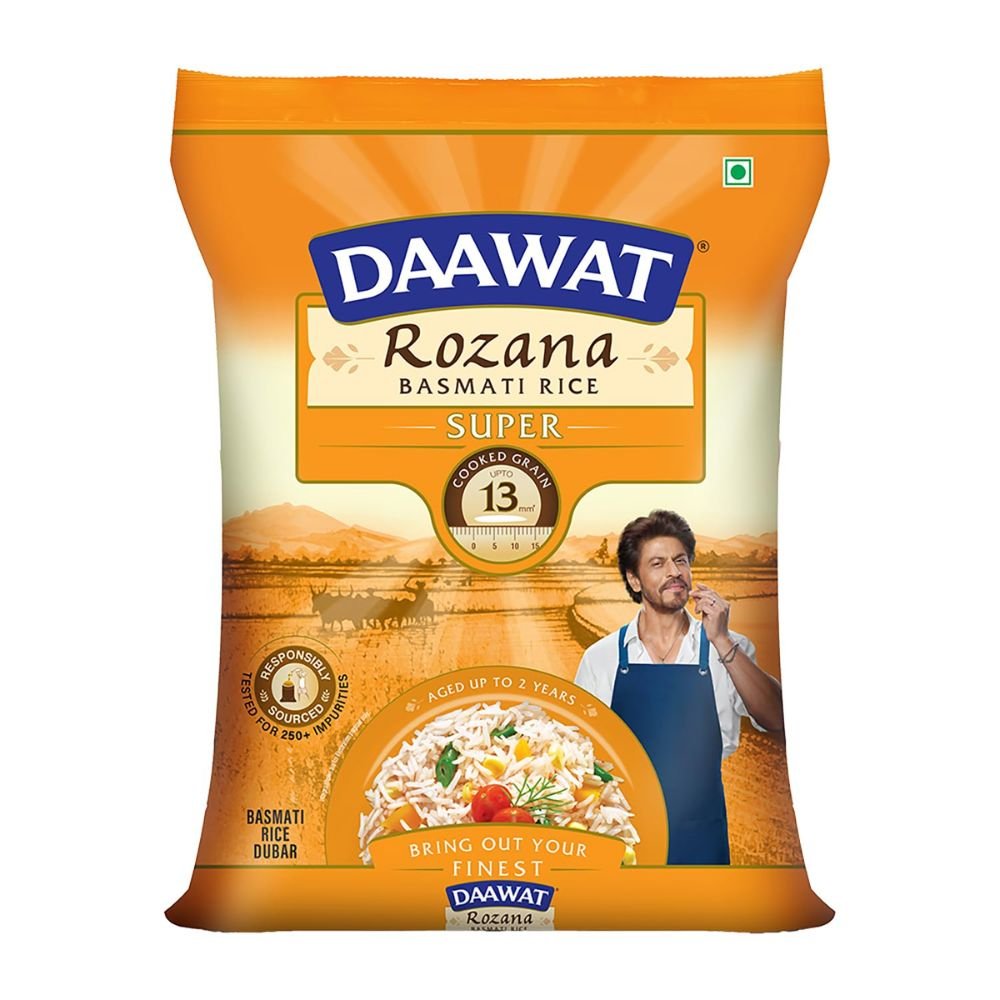Daawat Rozana basmati rice 5kg pack