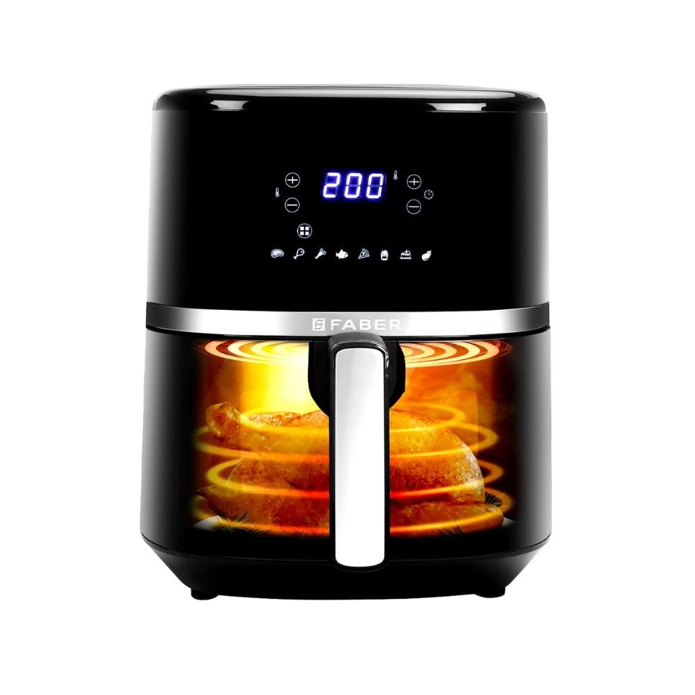 Faber 6L digital air fryer with window