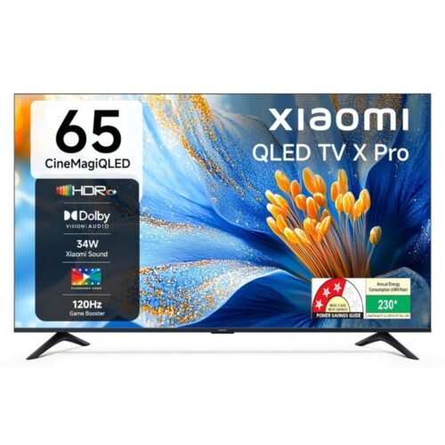 Xiaomi 65 inch QLED smart TV front display