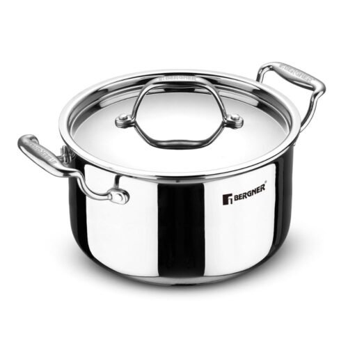 Bergner triply stainless steel casserole