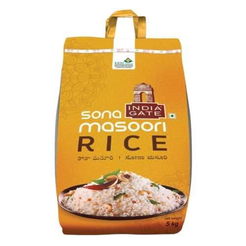 India Gate sona masoori rice 5kg pack