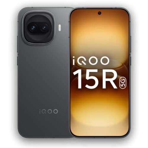 iQOO 15R dark knight smartphone