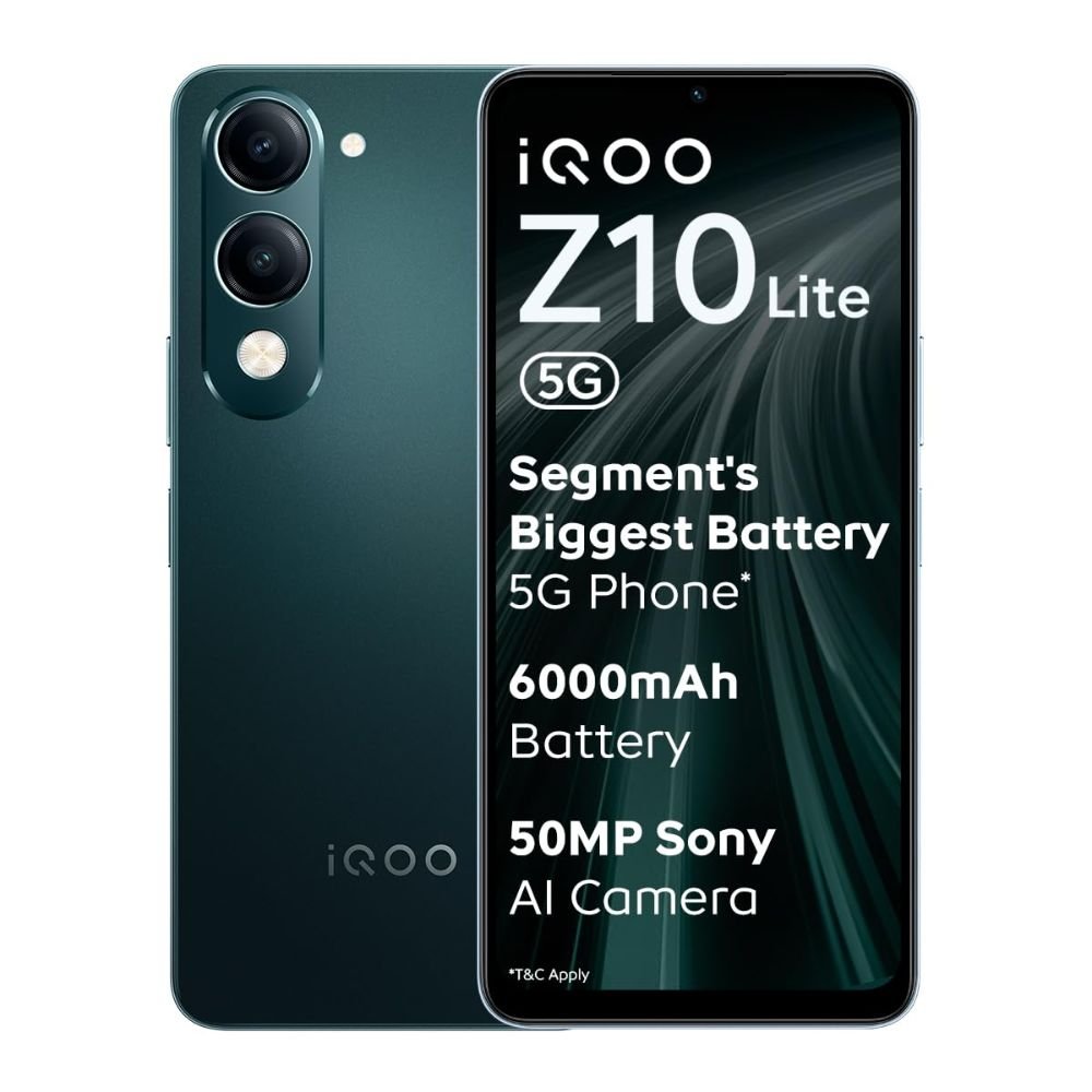 iQOO Z10 Lite 5G Cyber Green