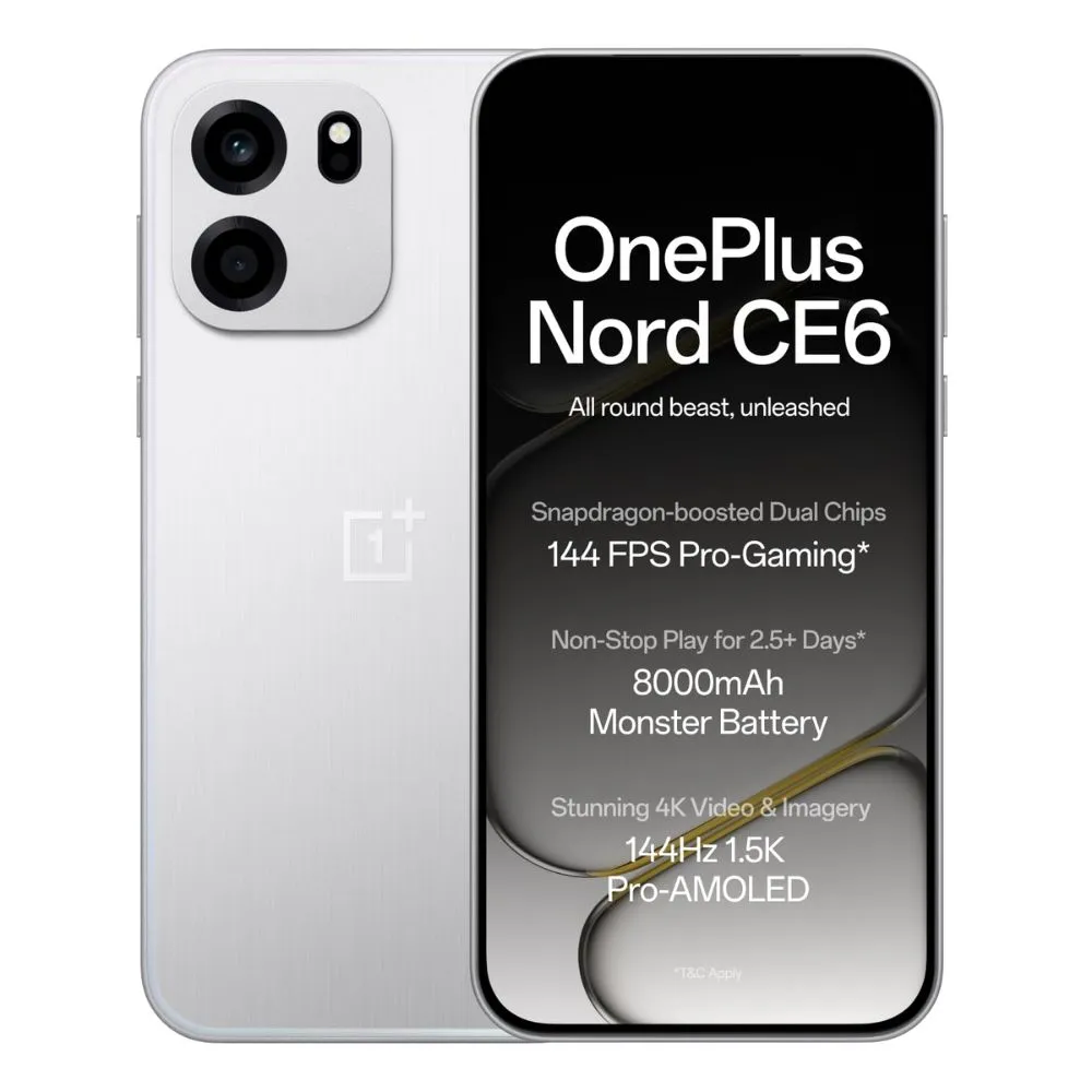OnePlus Nord CE6 Lunar Pearl