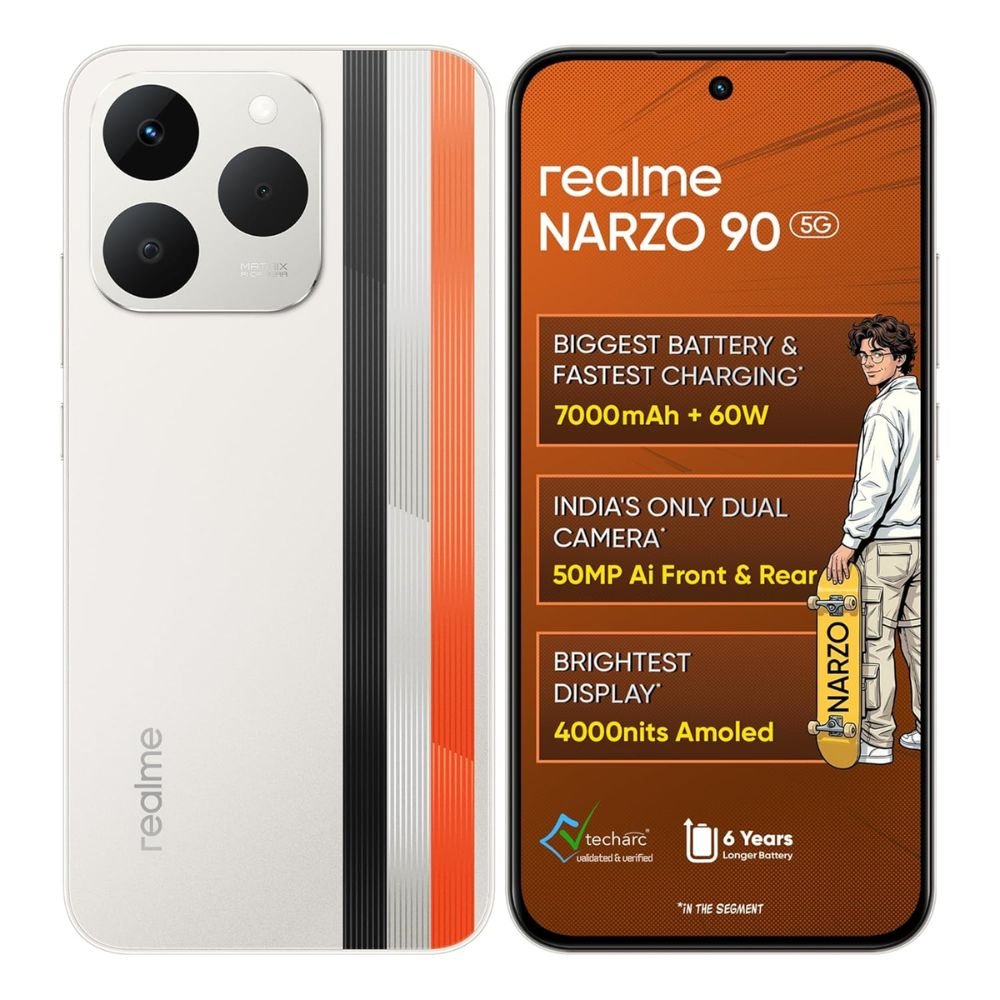 realme NARZO 90 5G Victory Gold