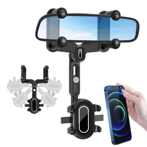rear view mirror phone holder